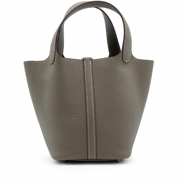 Hermes Picotin Lock 18 Clemence Etoupe– TC