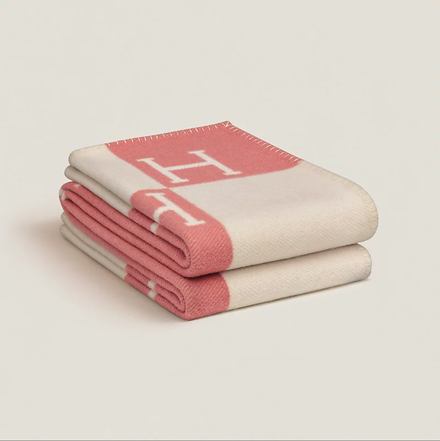 Hermes Pink Baby Avalon blanket