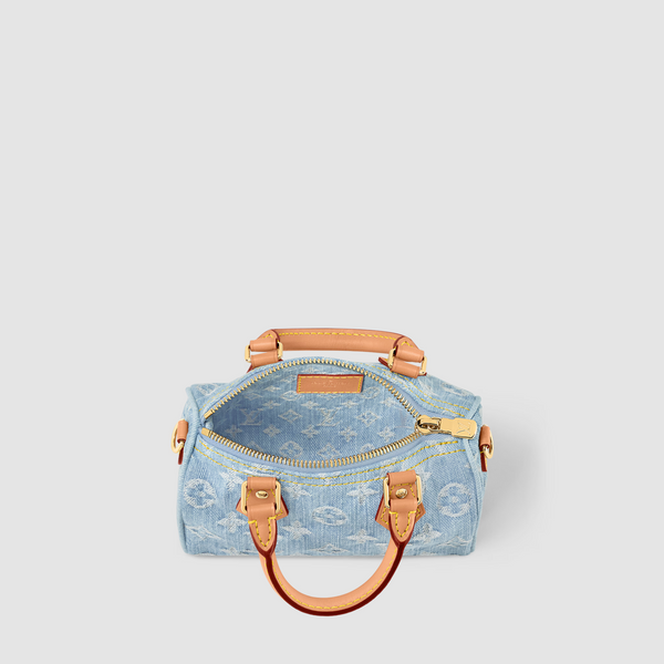 Louis Vuitton Denim Blue Nano Speedy M11212– TC