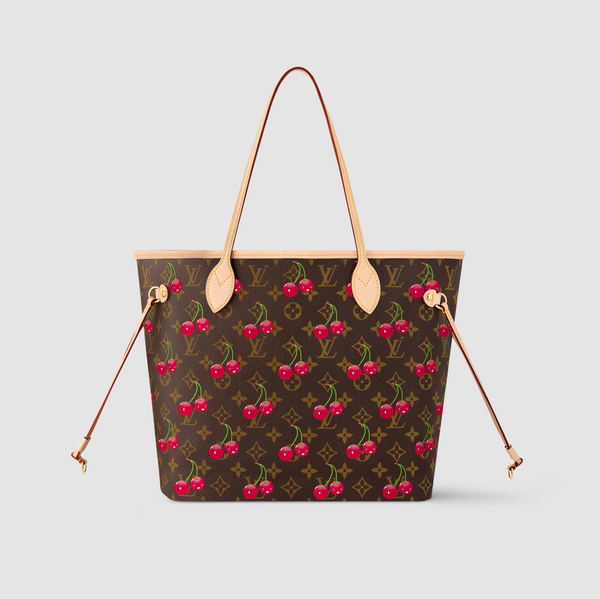 希少コラボ♪【LOUIS VUITTON x TM】チェリー ミニ バムバッグ LouisVuittonLVxTMNeverfullMMM1