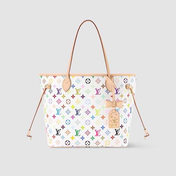 LOUIS VUITTON マルチカラーミュール37 Louis Vuitton LV x TM Multicolor Neverfull MM M27787– TC