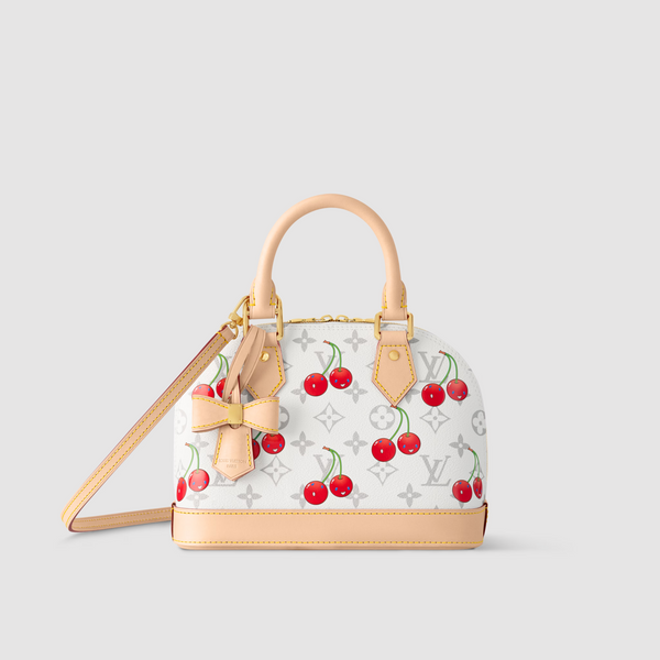 Louis Vuitton LV x TM Cherry Alma BB M14234– TC Louis Vuitton LV x TM Cherry Alma BB M14234– TC