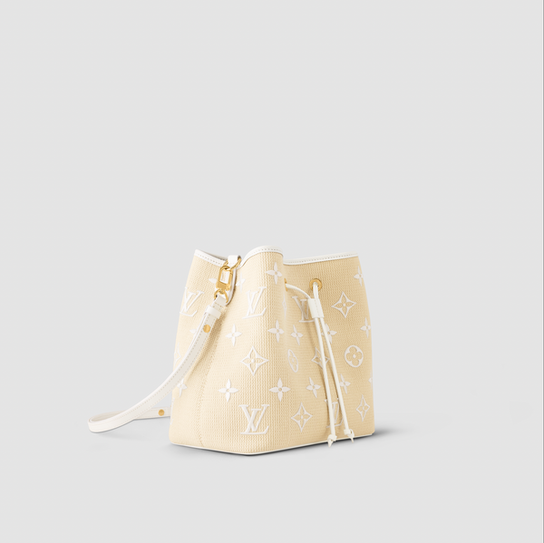 Louis vuitton discount bucket bag white