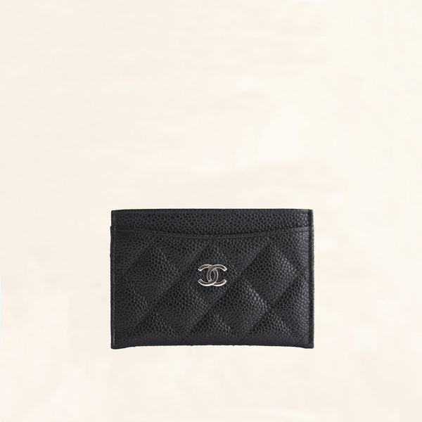 Chanel | Caviar Card Holder with SHW | One Size– TC