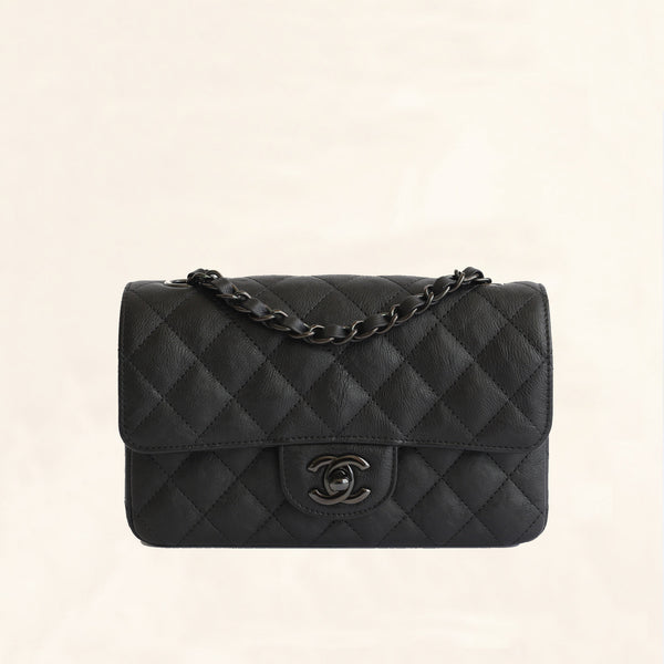 Chanel so black flap bag on sale