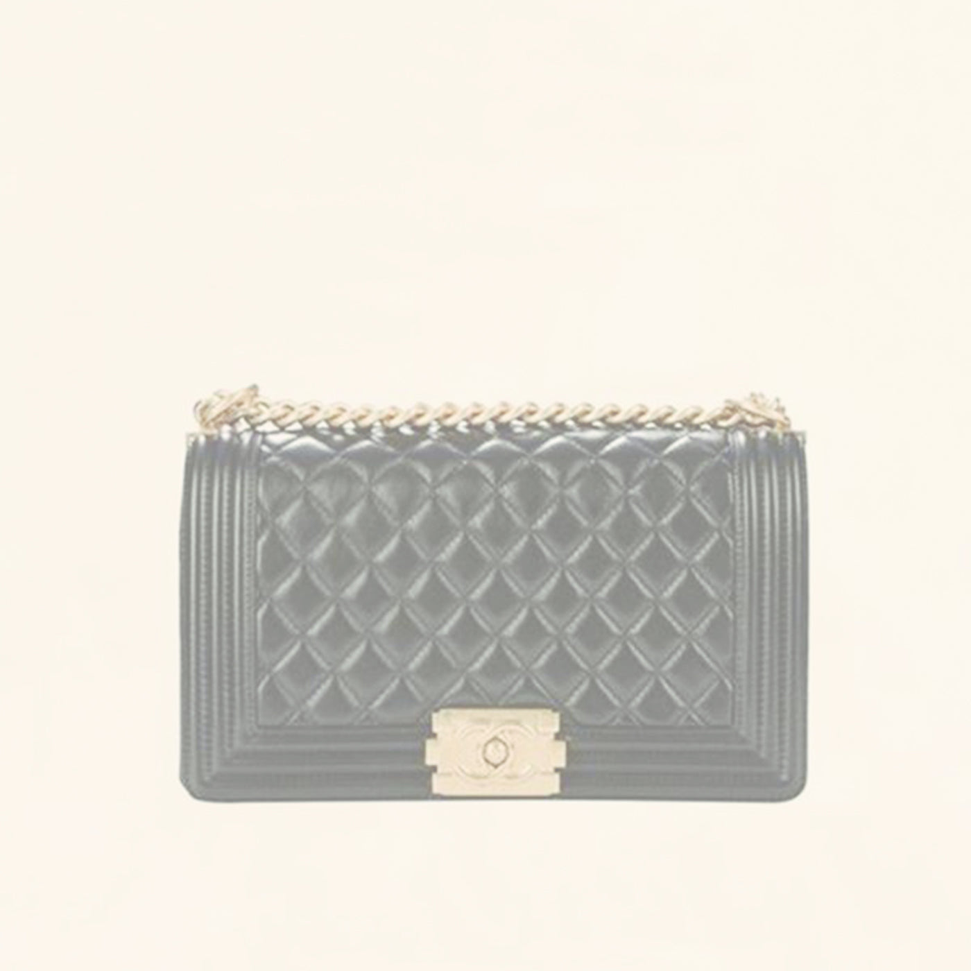 Chanel | Quilted Lambskin Boy Flap Bag  | Old Medium