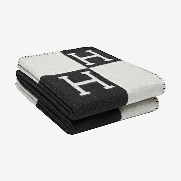 Hermes gray blanket Clearance