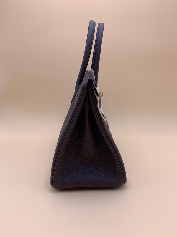 Hermès Birkin Chocolate Brown Togo Leather Shoulder Bag