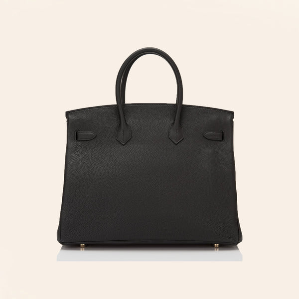 Hermès, Black Birkin with Gold Hardware