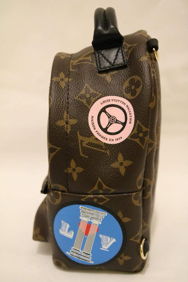 louis vuitton backpack palm trees monkeys Louis Vuitton | World Tour Monogram Palm Springs Backpack