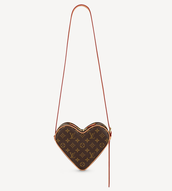 Louis Vuitton Monogram Game On Coeur Heart Bag  Louis vuitton monogram,  Leather saddle bags, Vuitton