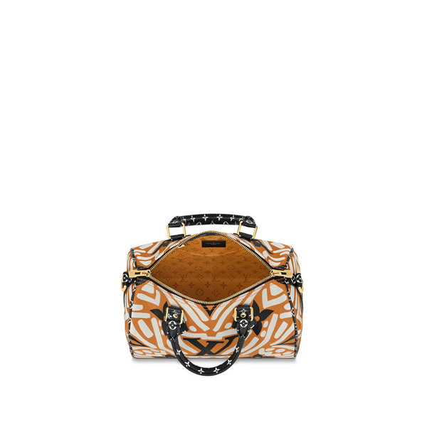  Louis Vuitton M56588 LV Crafty Monogram Giant Speedy  Bandouliere 25 Crème Caramel Shoulder Handbag [Parallel Import], Claime  Caramel : Clothing, Shoes & Jewelry
