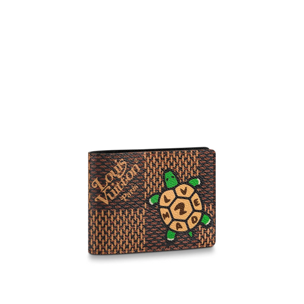 Louis Vuitton x Nigo Multiple Wallet Monogram (LV Made / Human Made)  M81108, 名牌, 手袋及銀包- Carousell