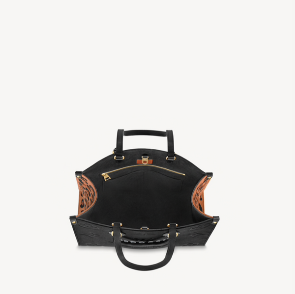 Louis Vuitton LV OntheGo MM Wild at Heart Black Leather ref.318340 - Joli  Closet