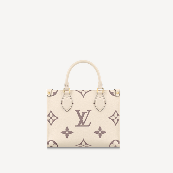 Louis Vuitton, Bags, Louis Vuitton On The Go Pm Shoulder Bag Creme
