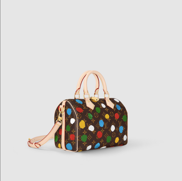 Louis Vuitton Speedy Bandouliere NM Bag Yayoi Kusama Painted Dots Monogram  Canvas Nano - ShopStyle