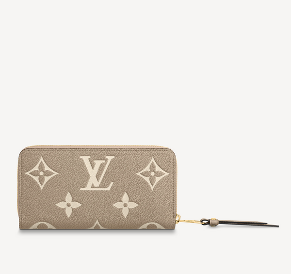 LOUIS VUITTON Monogram Zippy Wallet Zip Around purse use as is or