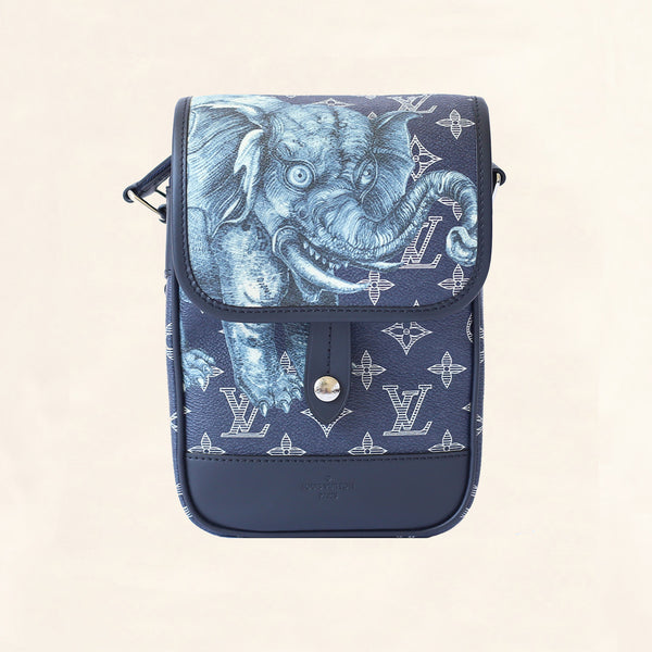 Louis Vuitton Encre Savane Monogram Chapman Messenger PM Bag – The Closet