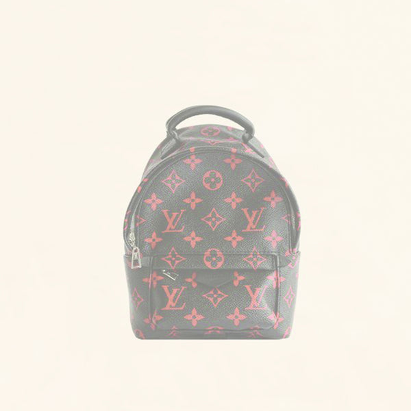 louis vuitton backpack palm springs infrarouge mini black red Louis Vuitton | Infra Rouge Palm Springs Backpack