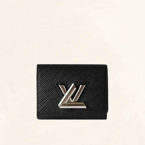 small black lv wallet