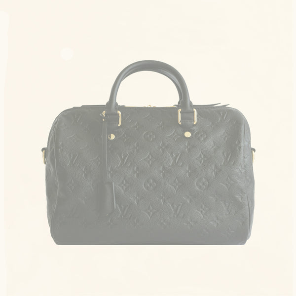 Louis vuitton monogram empreinte speedy bandouliere 30 black shop