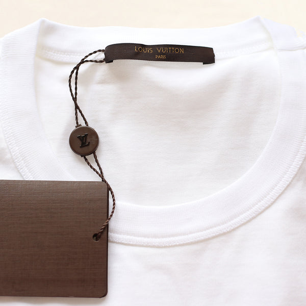 mammal Merchandiser mørkere Louis Vuitton | Supreme T-shirt | White– TC