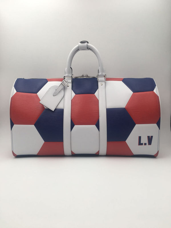 Louis Vuitton Epi FIFA World Cup Keepall Bandouliere 50 (SHG-31447) – LuxeDH