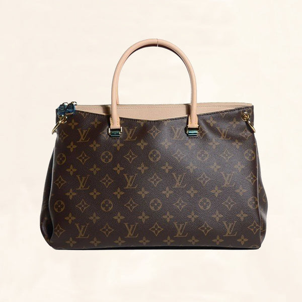 Louis Vuitton Pallas Shopper Chain Shoulder Women's Bag M41580 Monogram  Dune