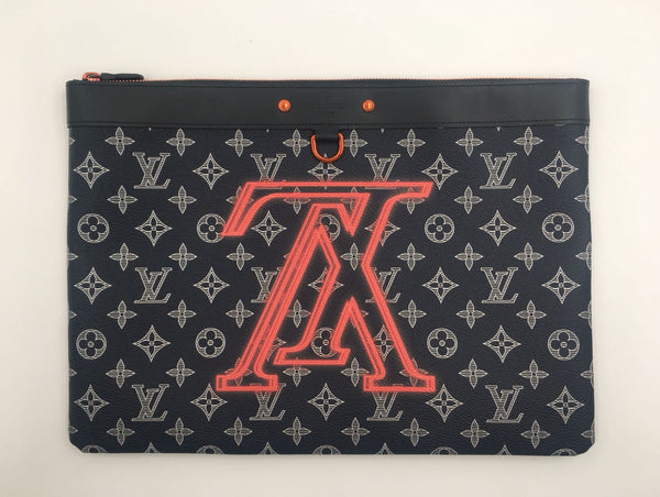 Louis Vuitton Monogram Upside Down Ink Pochette Apollo GM (2018)
