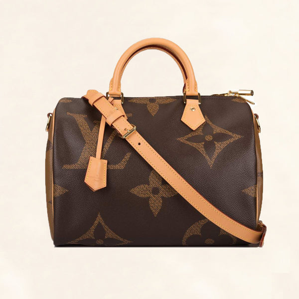 Louis Vuitton Speedy Bandouliere Bag Limited Edition Escale Monogram Giant  30