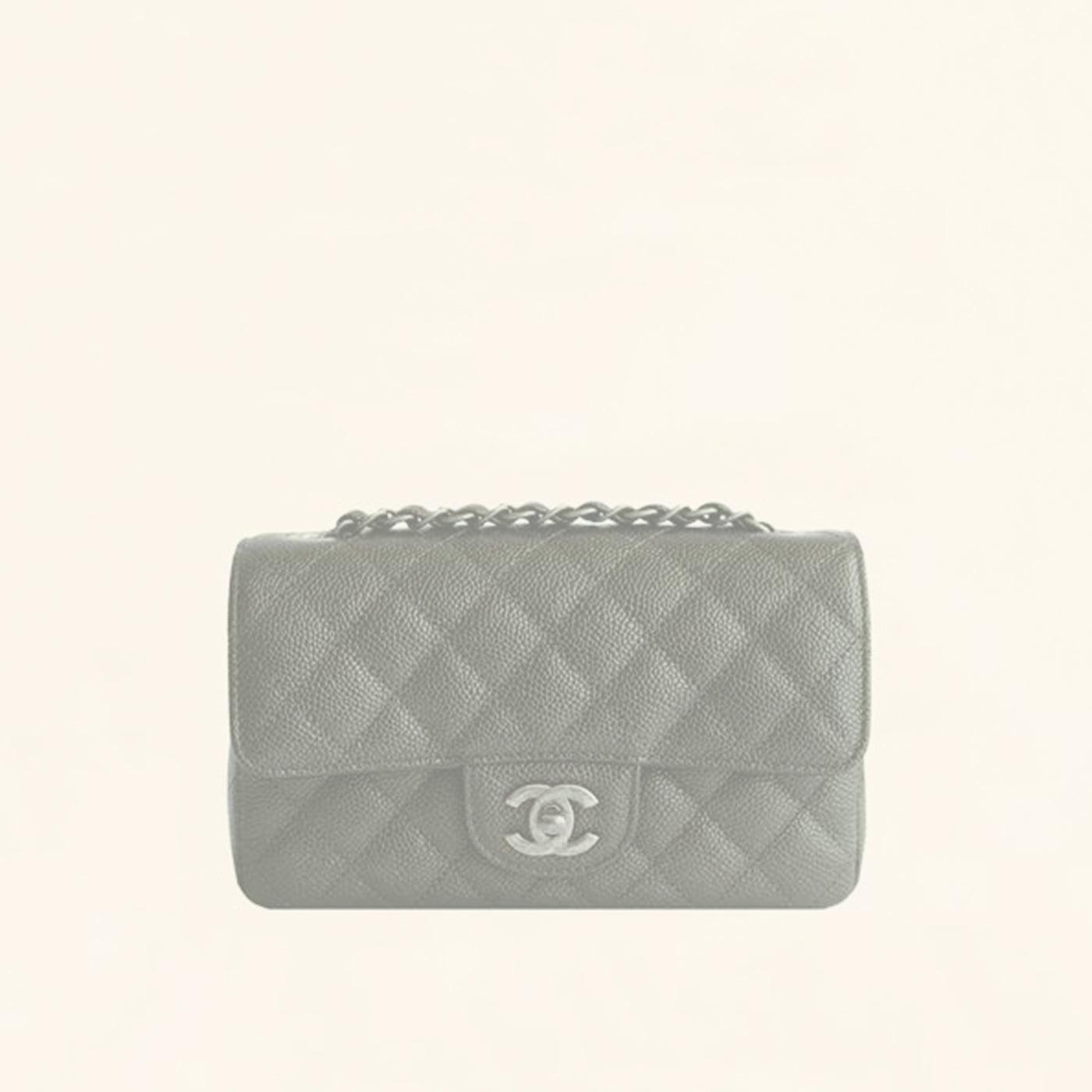 Chanel | Caviar Mini Rectangular Flap Bag | Black