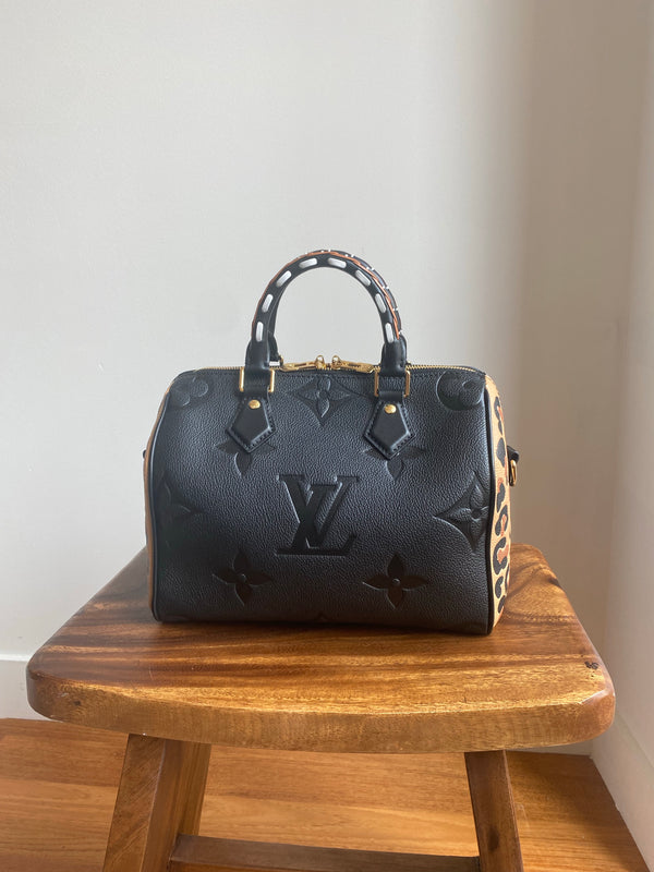 🖤 Up-Cycled Louis Vuitton Cow Hide Weekender 🖤