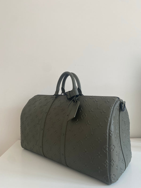 Brand New Louis Vuitton Keepall 50 Bandoulière M53763