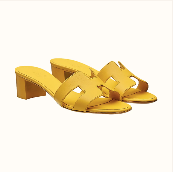 HERMES オアジス イエロー Hermes Yellow Jaune Citron Oasis Sandal– TC