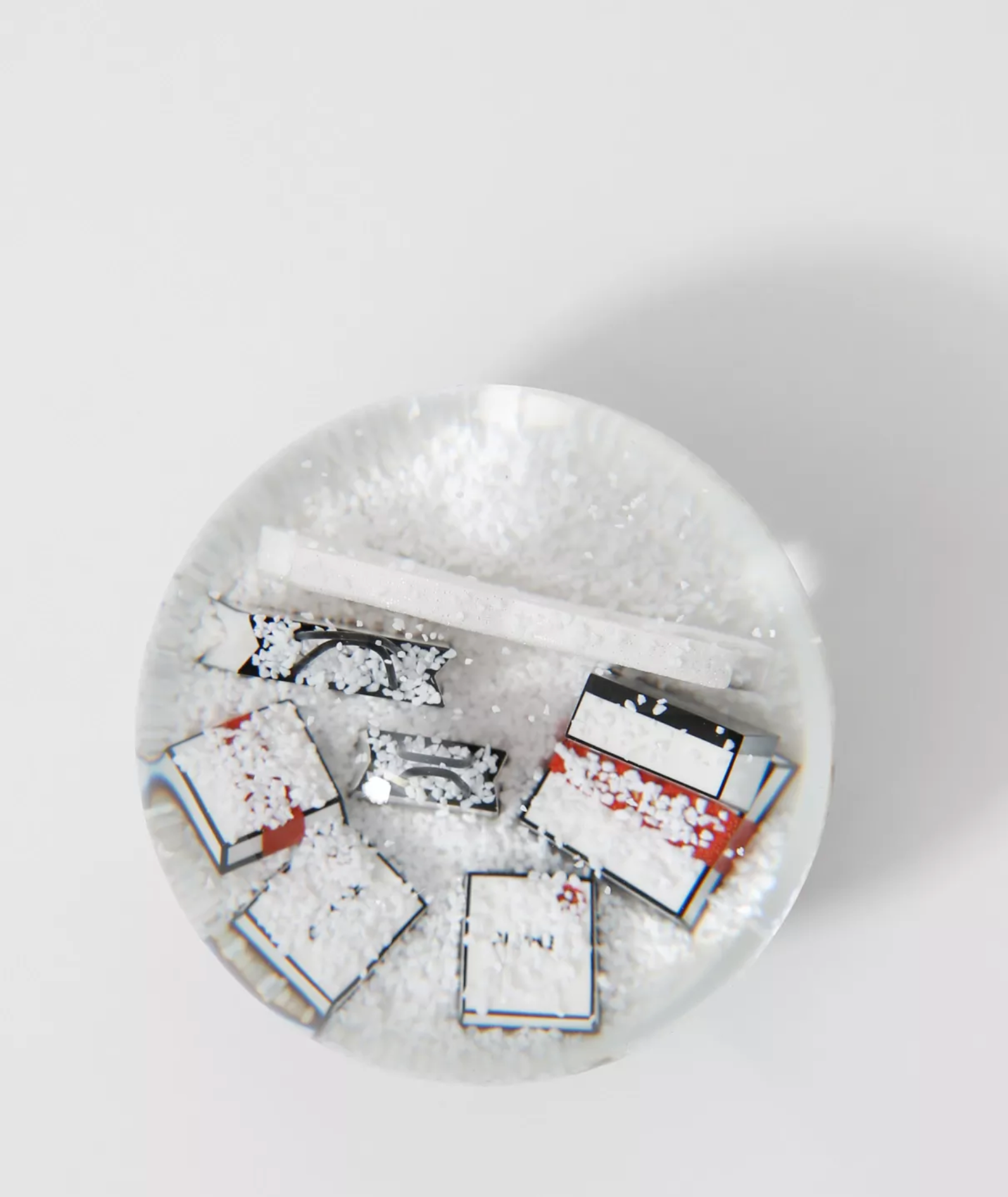 Chanel Snow Globe Double C Shopping Bags