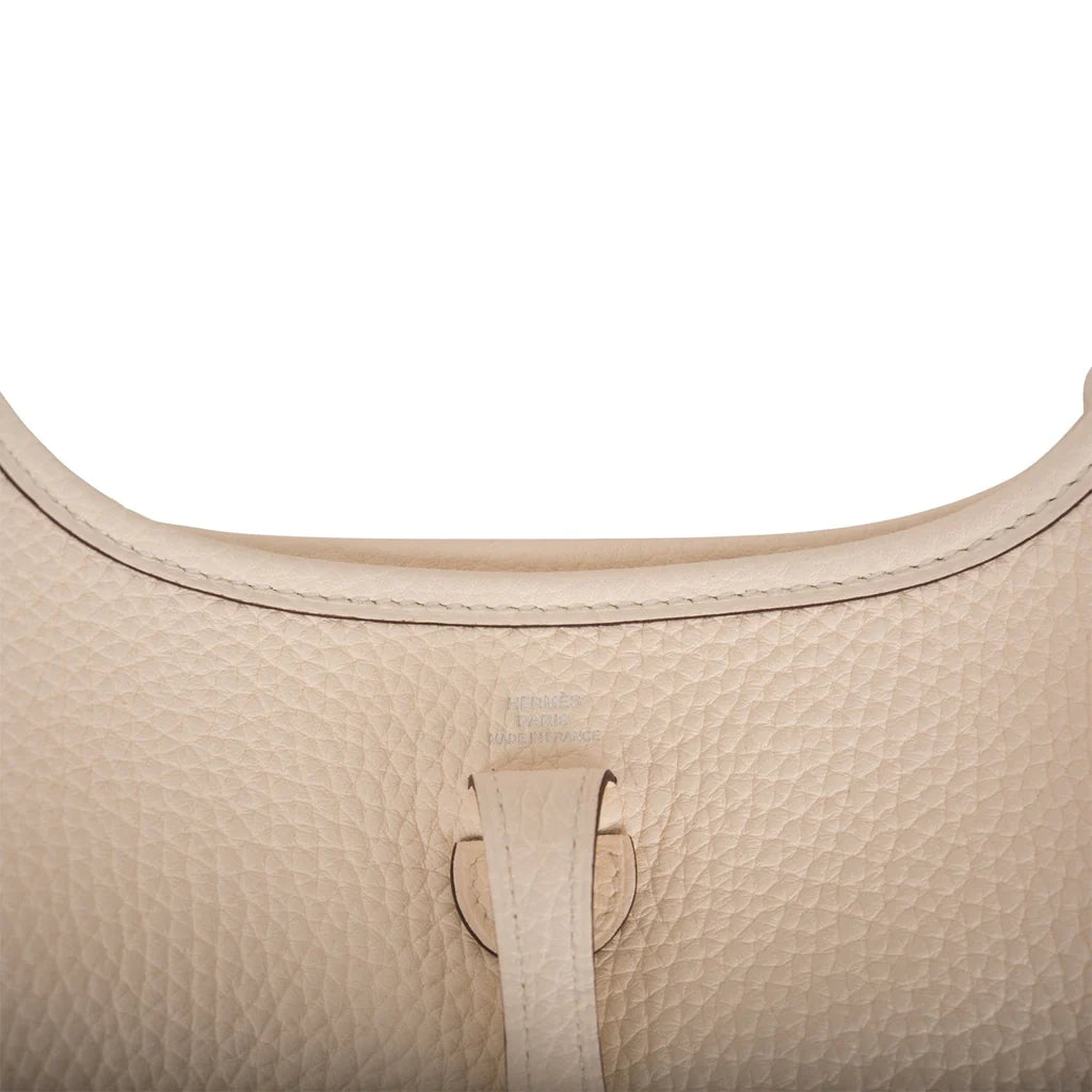 Hermes Evelyne TPM Nata Clemence Palladium Hardware