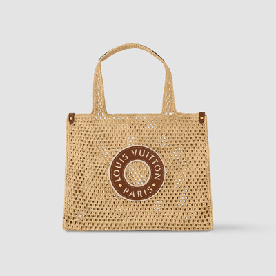 Louis Vuitton By The Pool Raffia OnTheGo MM M24723– TC Louis Vuitton By The Pool Raffia OnTheGo MM M24723– TC