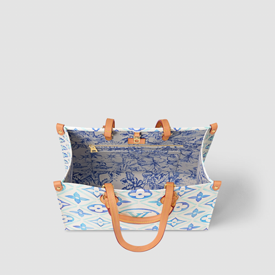 Louis Vuitton By The Pool Tiles Canvas OnTheGo MM M11262