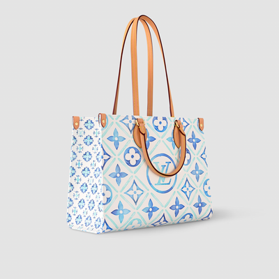 Louis Vuitton By The Pool Tiles Canvas OnTheGo MM M11262