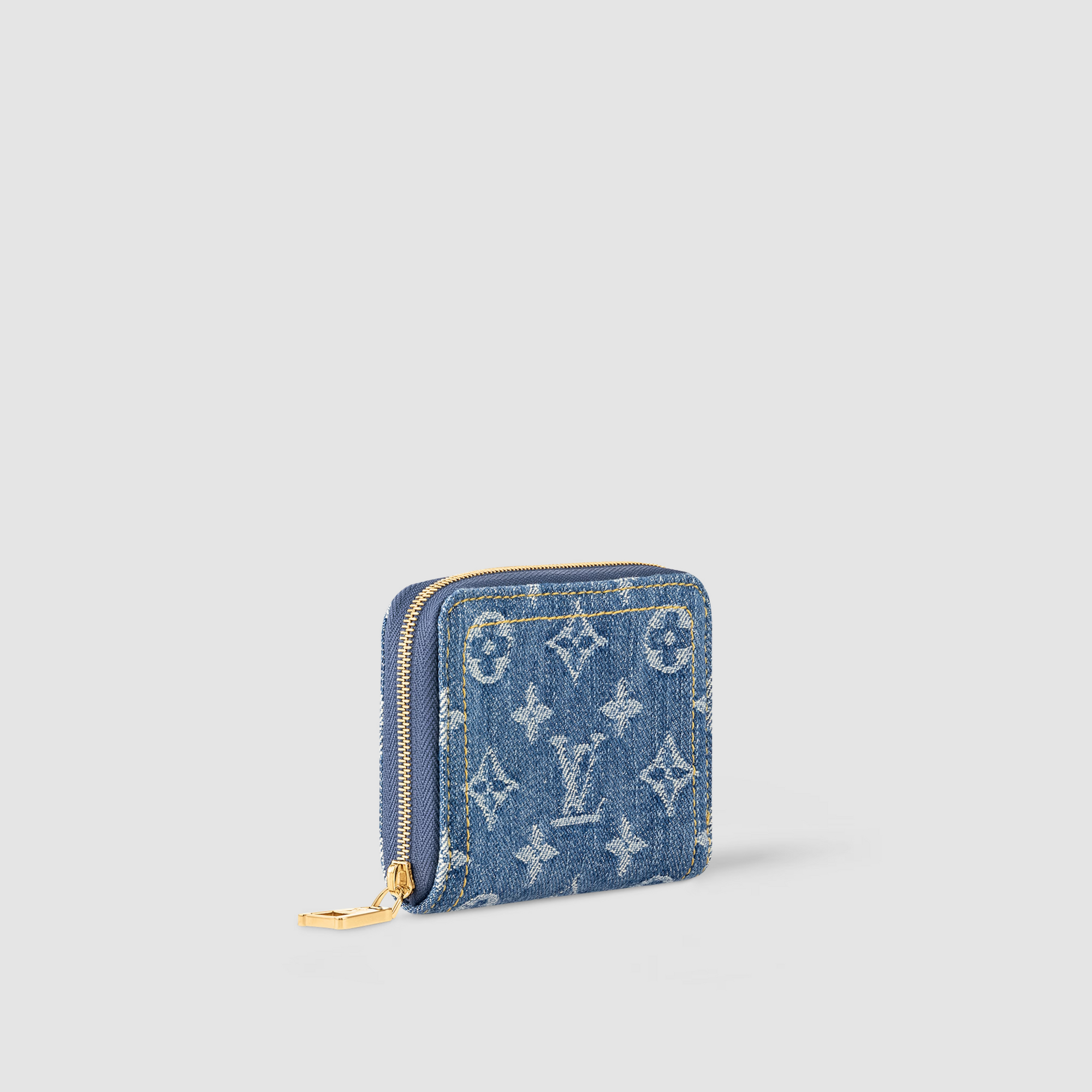 Louis Vuitton Denim Blue Zippy Coin Purse M82957– TC Louis Vuitton Denim Blue Zippy Coin Purse M82957– TC