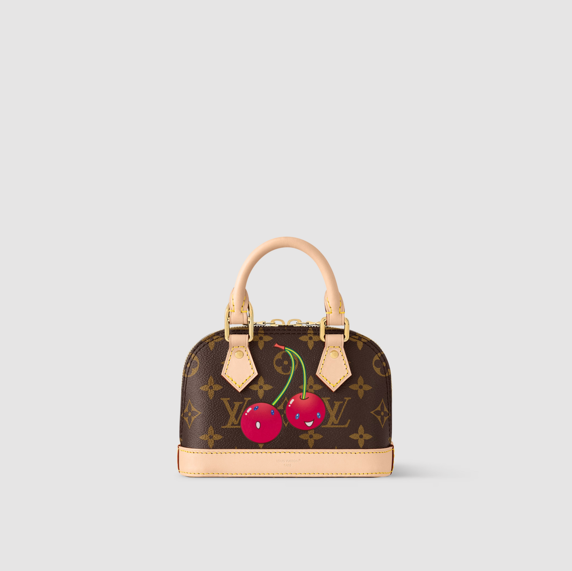 Louis Vuitton LV x TM Cherry Alma Nano M13416– TC Louis Vuitton LV x TM Cherry Alma Nano M13416– TC