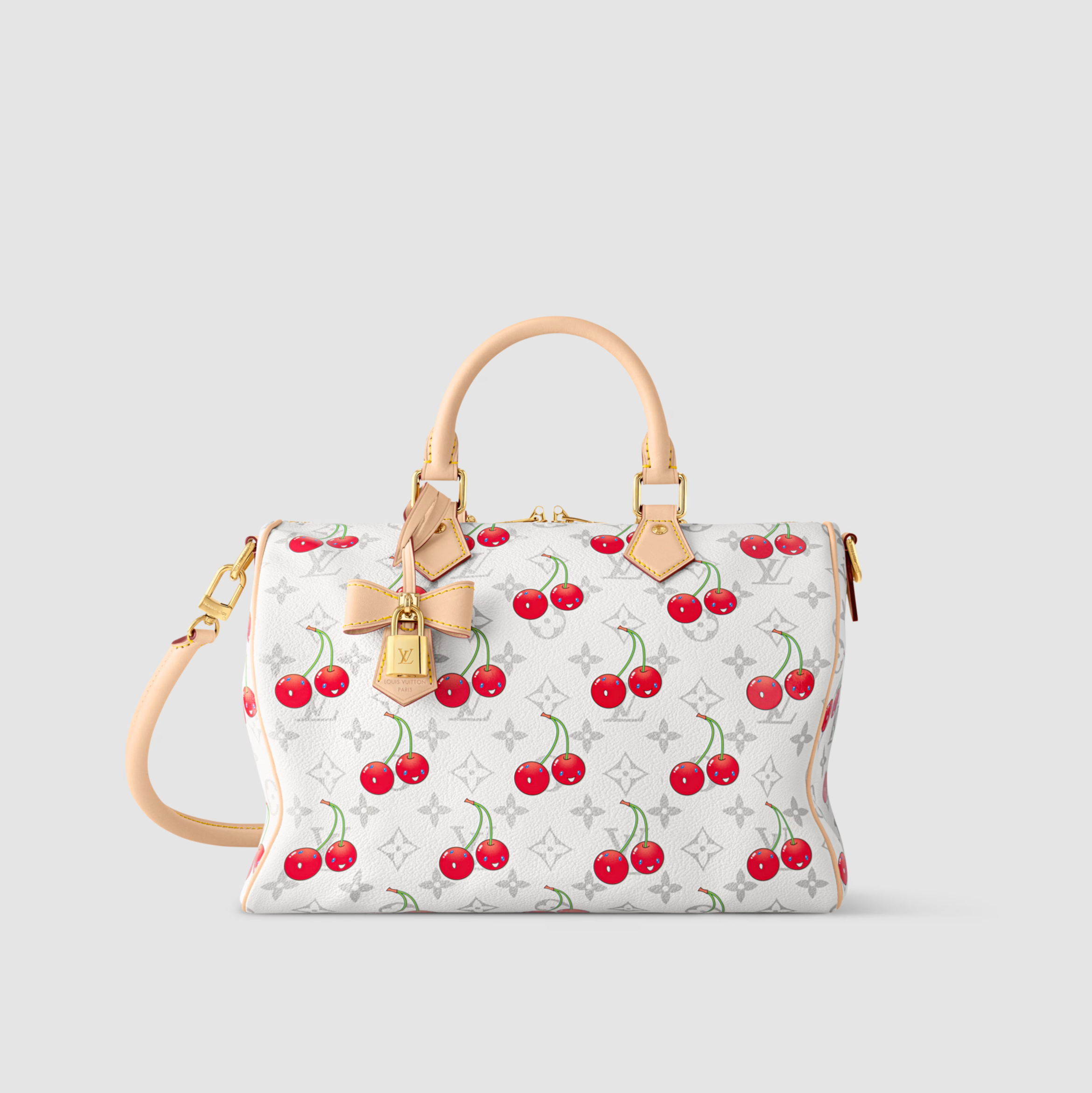 Louis Vuitton LV x TM Cherry Speedy Soft bandouliere 30 M14238– TC Louis Vuitton LV x TM Cherry Speedy Soft bandouliere 30 M14238– TC