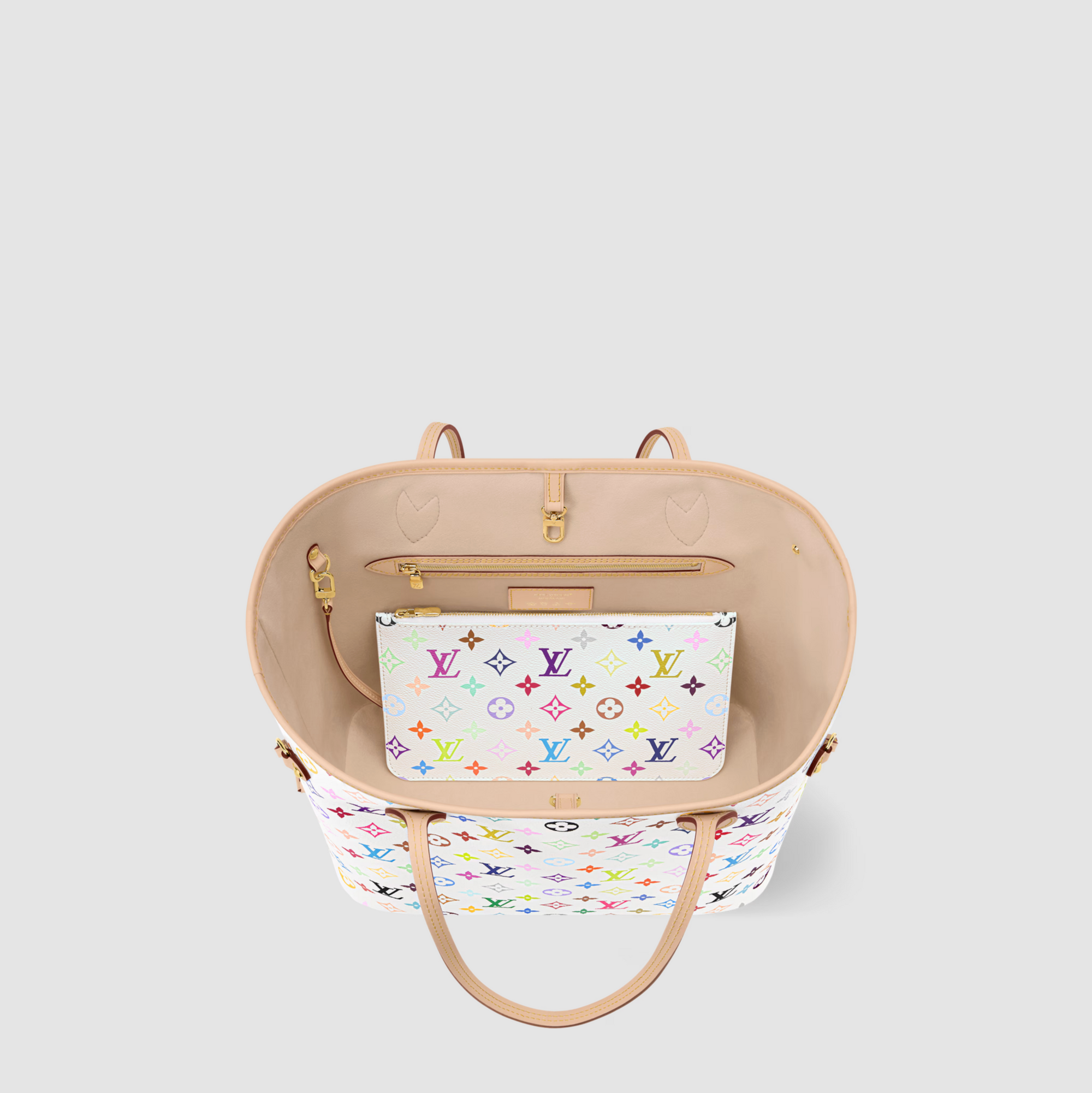 Louis Vuitton LV x TM Multicolor Neverfull MM M27787– TC Louis Vuitton LV x TM Multicolor Neverfull MM M27787– TC
