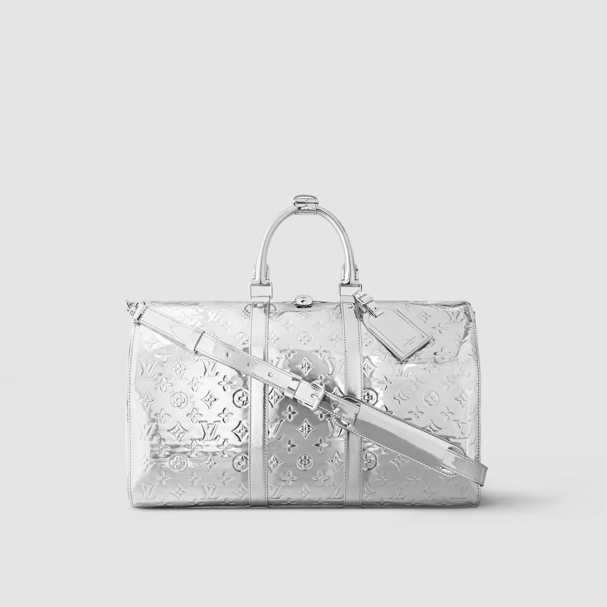 Louis Vuitton ホワイトロンパース Louis Vuitton x Takashi Murakami Keepall Bandouliere 45 White