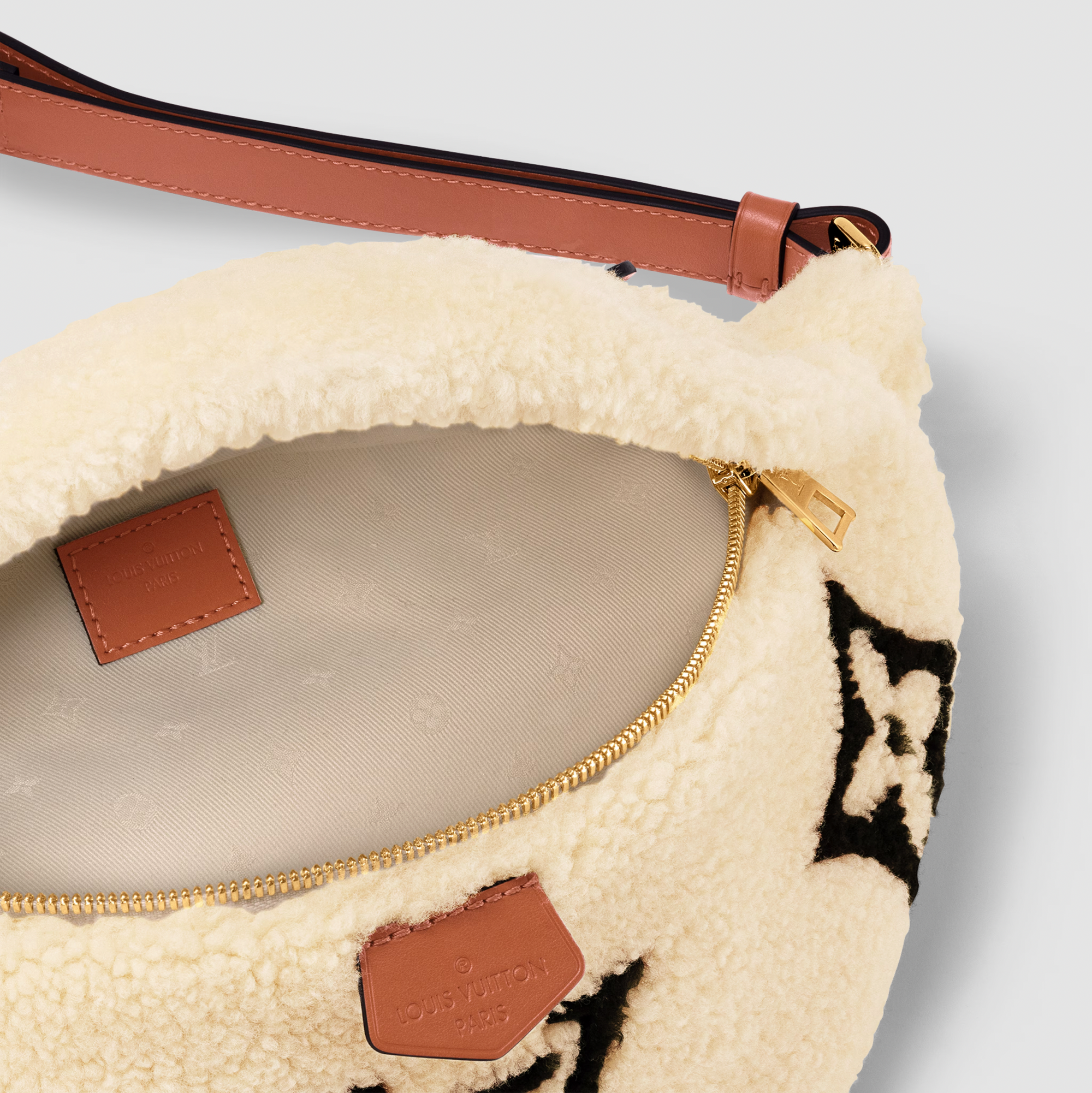 Lv cream bum bag sale