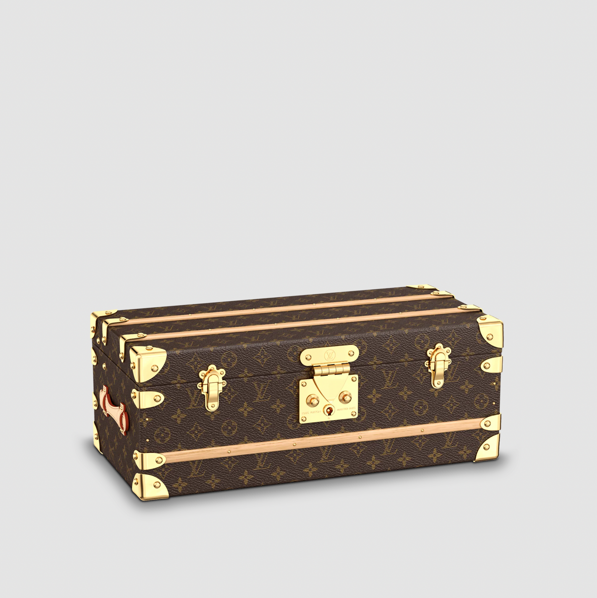 Louis Vuitton Monogram Canvas Malle Fleurs M41504– TC Louis Vuitton Monogram Canvas Malle Fleurs M41504– TC