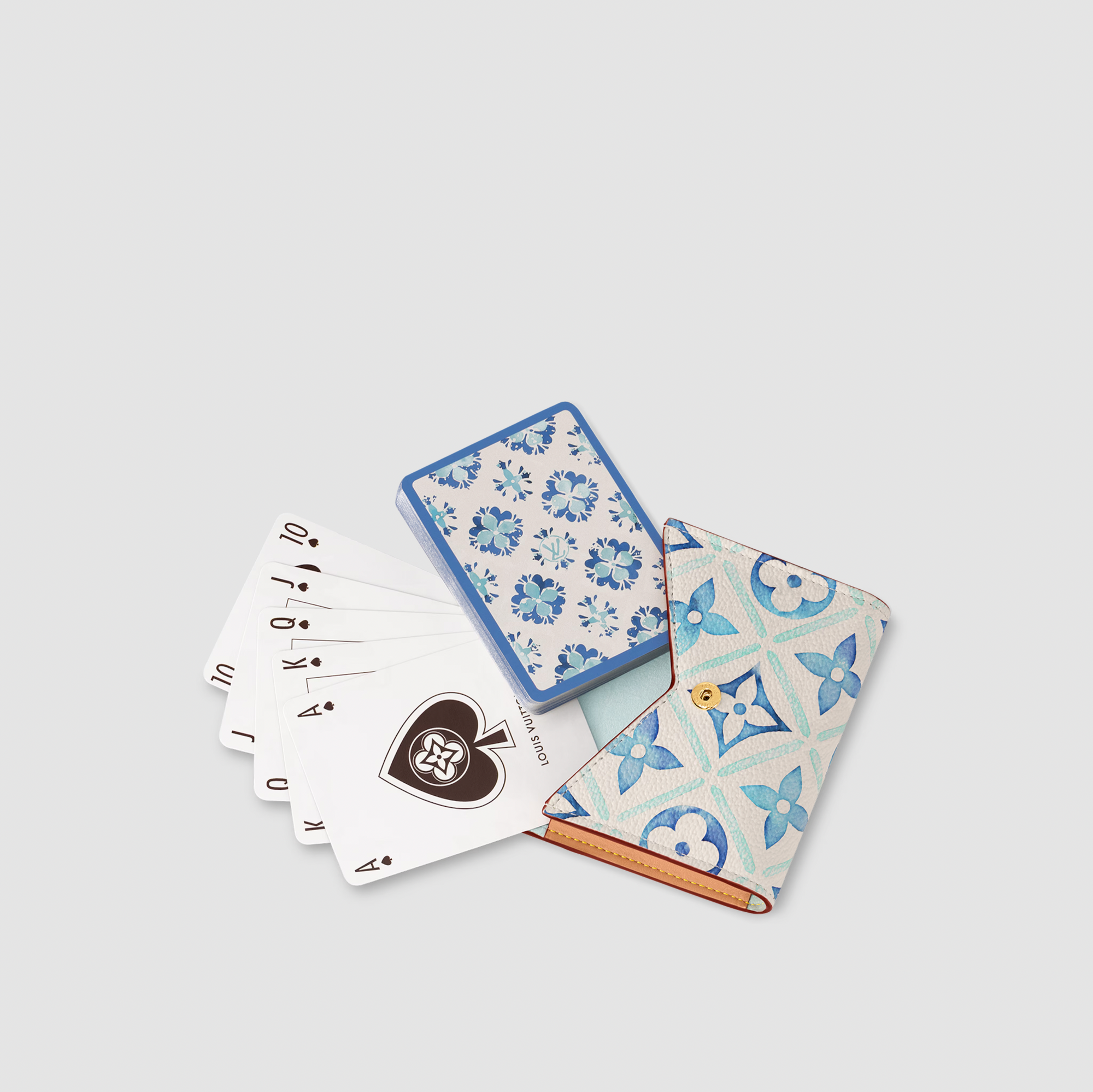 Louis Vuitton LV By the Pool Pouch and Playing Cards GI1100– TC Louis Vuitton LV By the Pool Pouch and Playing Cards GI1100– TC