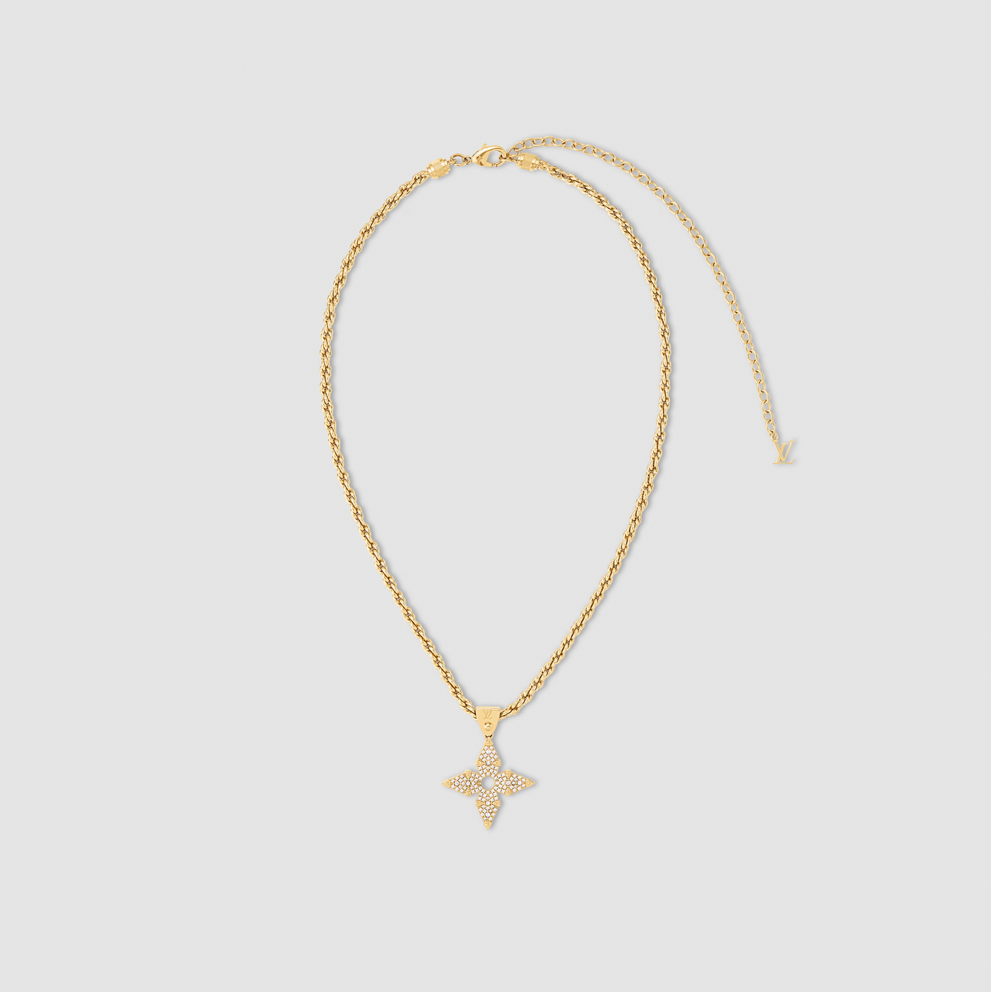 Louis Vuitton Runway LV Rope Pendant M01751