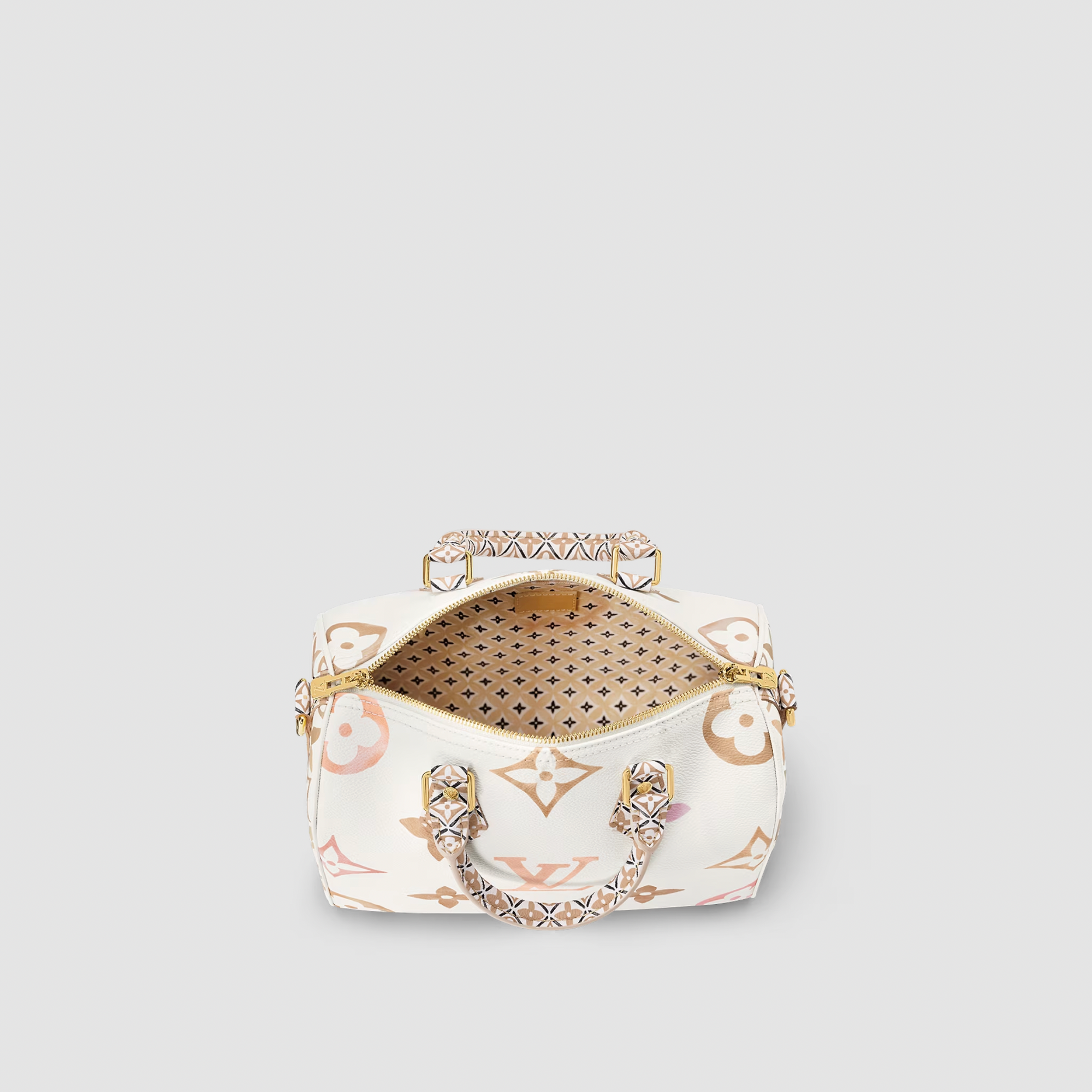 LOUIS VUITTON Monogram Giant By The Pool Speedy Bandouliere 25