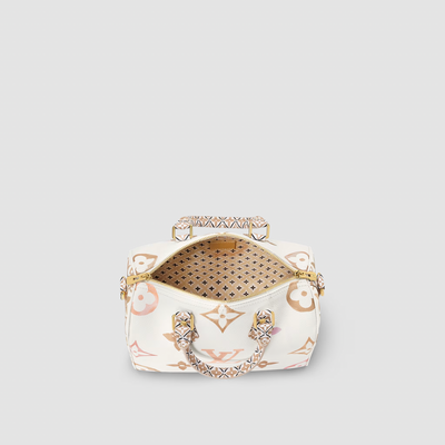 Louis Vuitton Speedy Pink Bandouliere 25 Summer By The Pool Collection